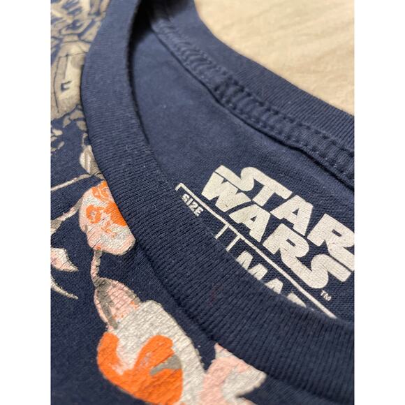 Star Wars Mad Engine Mens Size XL T Shirt‎ Floral Blue - Picture 5 of 7